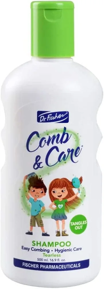 Dr. Fischer Tear Free Shampoo for Kids and Babies. Tangle-free Formula