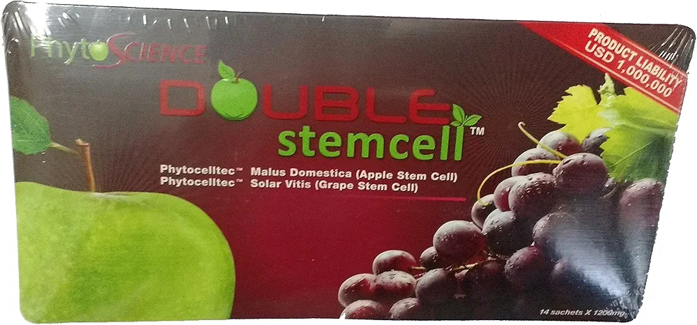 PhytoScience Double stemcell - 1 Pack (14 Sachets) - Beauty Innovations - Best Anti Aging Skin Care