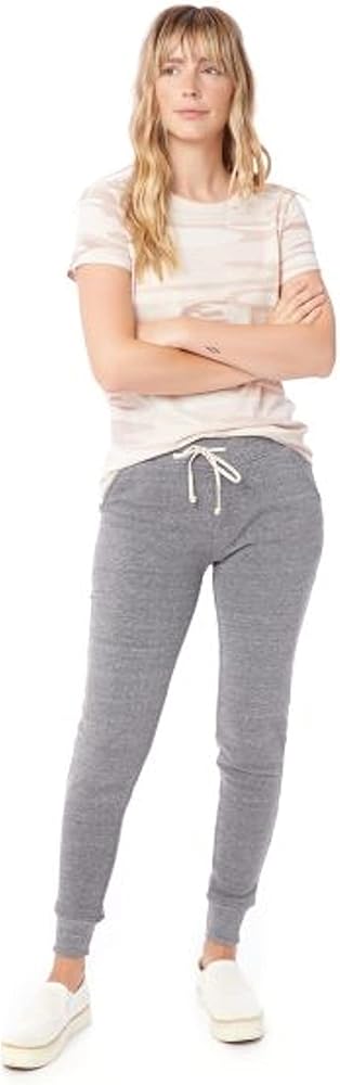 Alternative Women's Sweatpants, Eco-Fleece Tri Blend Jogger Pant