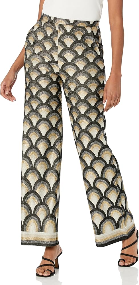 Trina Turk Women's Wide Leg Drapey Pants