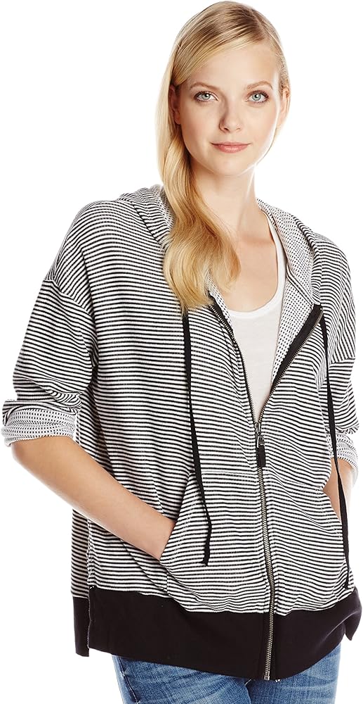 Splendid Women's Soft Melange Boxy Hoodie