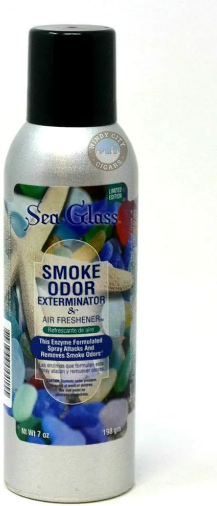 Smoke Odor Exterminator Air Freshener Spray 7 oz (Sea Glass)