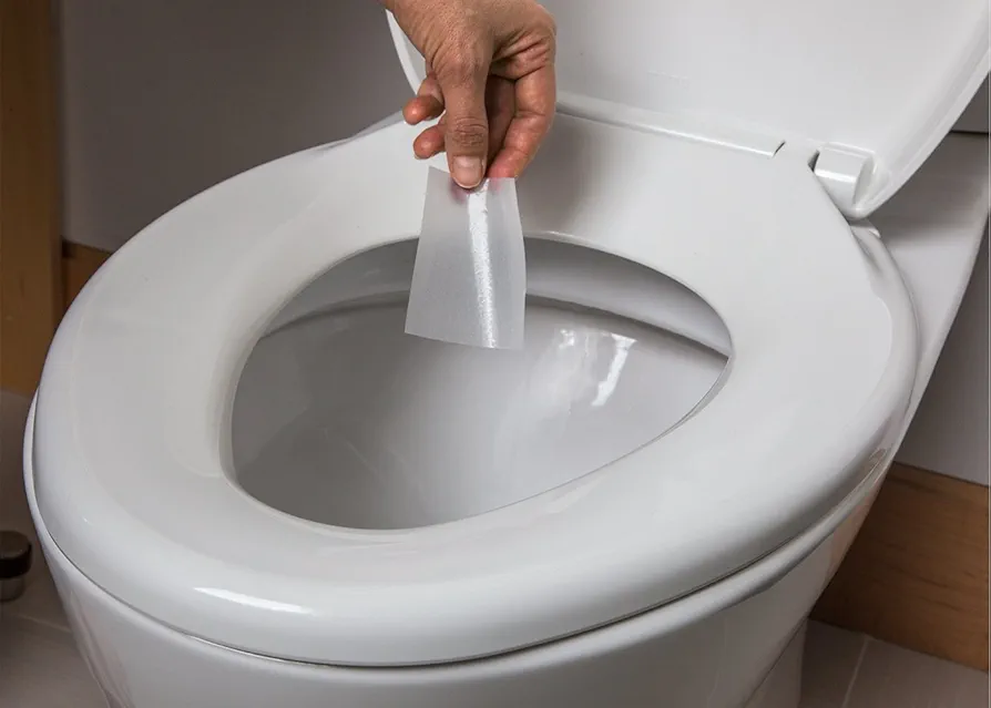 Subtle Bowl: toilet odor tamers stop poop smell in shared or public bathroom, Travel 20 sheets