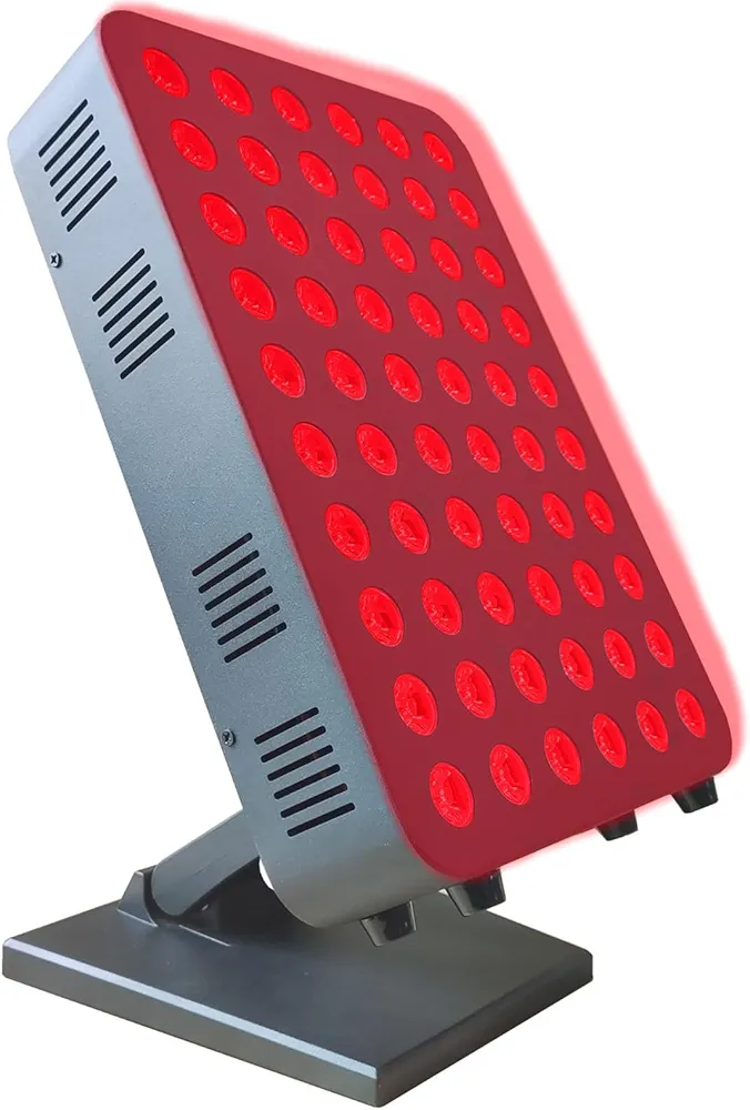 Red Light Therapy for Face Body, Red 660nm and Near Infrared 850nm High Power Infrared Light Therapy Lamp, 60 * 5W LEDs Infrared red Light Therapy for Fast Recovery，Skin Health