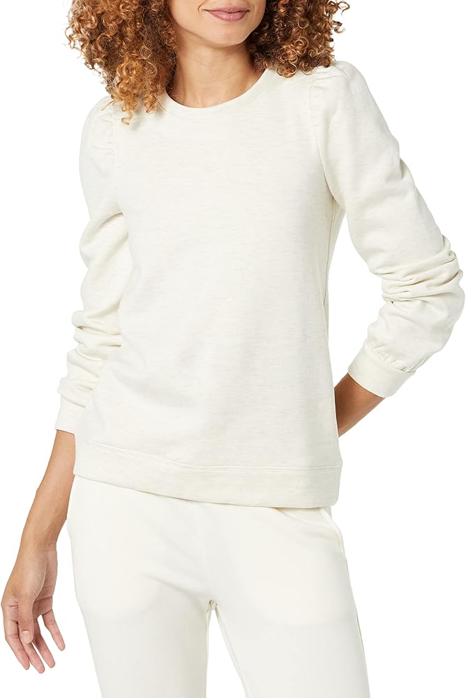 Amazon Aware Women's Puff Sleeve Sweatshirt (Available in Plus Size)