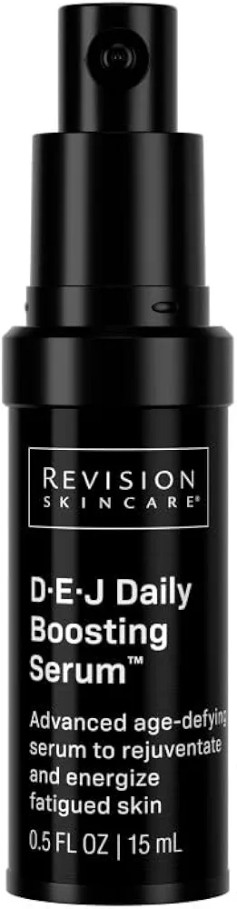 Revision Skincare D·E·J Daily Boosting Serum™, advanced age defying serum to rejuvenate and energize fatigued skin, protect skin's energy, support skin firmness and elasticity