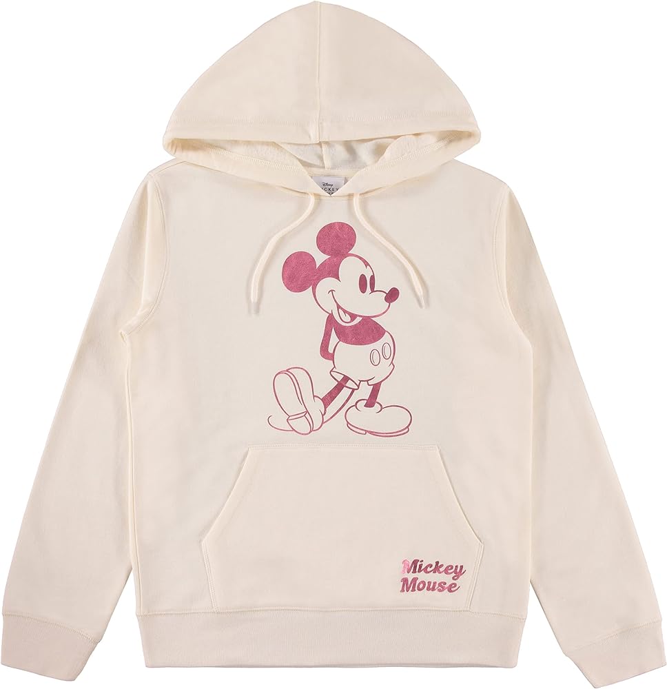 Disney Ladies Mickey Mouse Fashion Shirt Mickey Mouse Hoodie with Foil