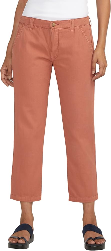 JAG Jeans Women's Chino Tailored Cropped Pants