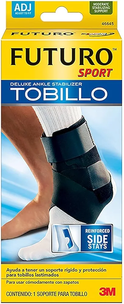 FUTURO Performance Ankle Stabilizer, Breathable, One Size