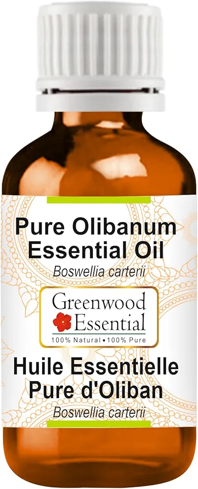 Pure Olibanum Essential Oil (Boswellia carterii) Steam Distilled 30ml (1.01 oz)