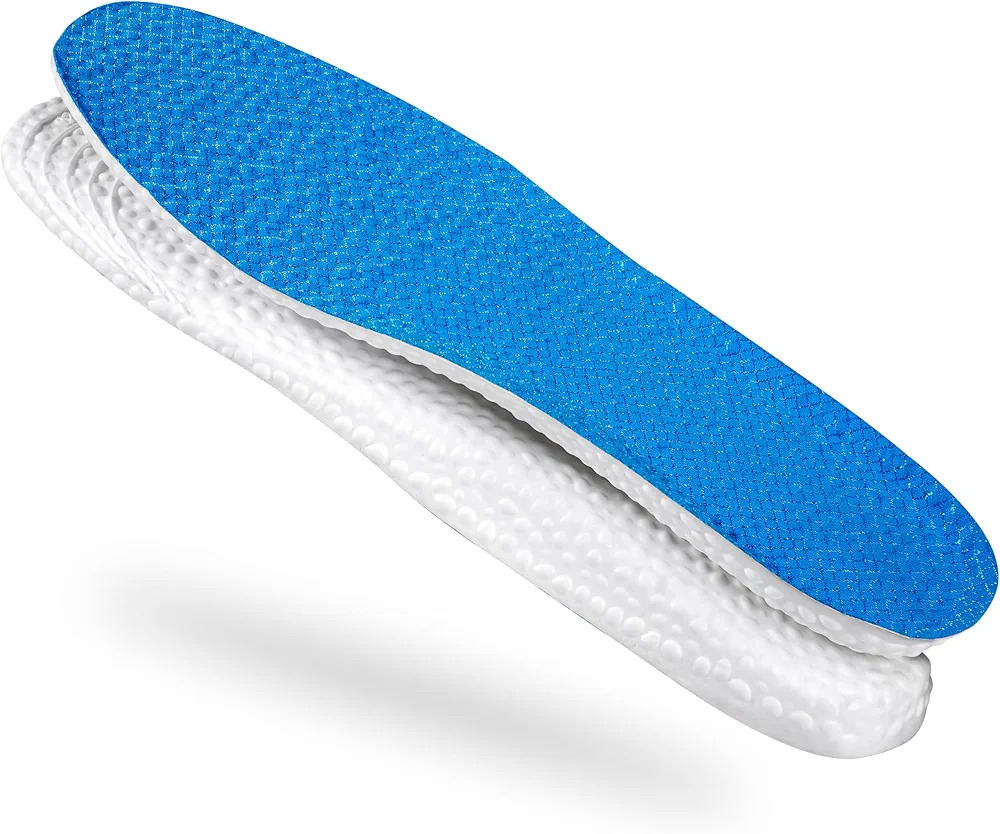 Boost Comfort Starter Insoles // All Day Support, Relieve Foot Pain (Ocean Blue, US 7-13)