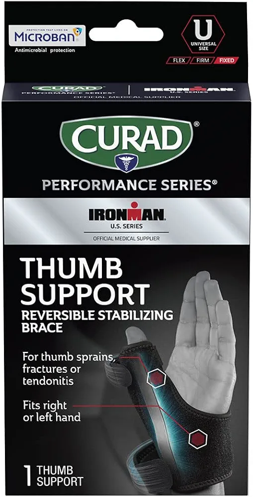 Curad Performance Series Ironman Thumb Support, Reversible, Universal