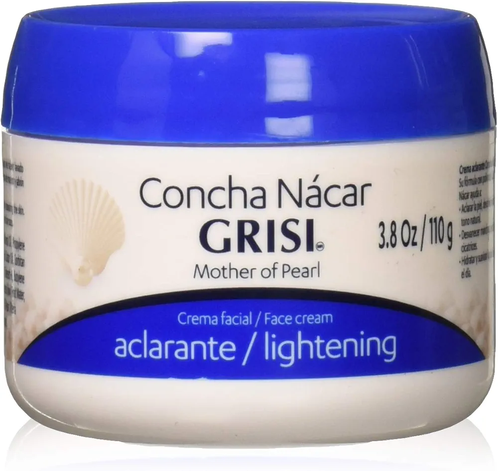 Grisi Mother of Pearl Face Cream Lightening, 3.8 oz (Pack of 3)