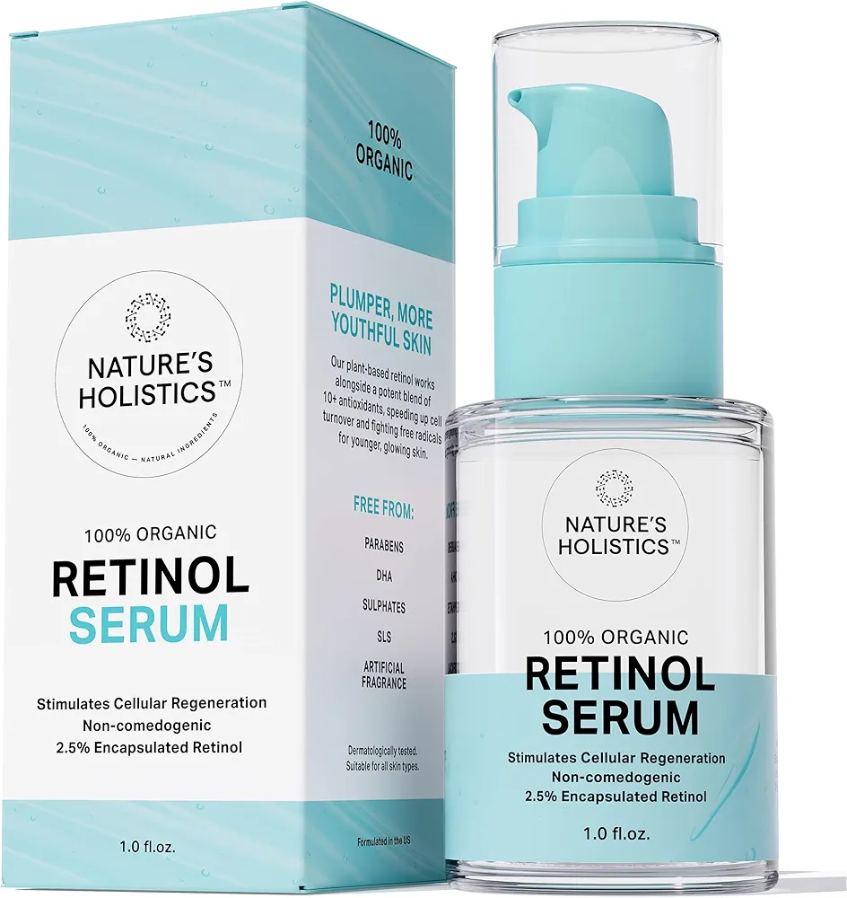 Nature's Holistics Anti-Aging Retinol Serum, 1 oz