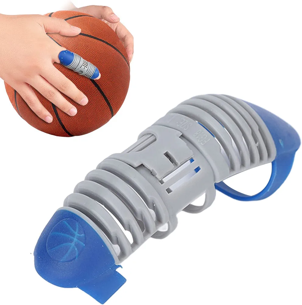 Finger Splint, Basketball Finger Guard, Finger Support Brace for Basketball Volleyball, Hollow Out Type Finger Sleeve Support Protector(M)