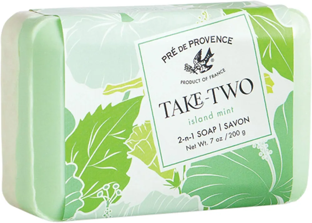 Pre de Provence Take Two, Island Mint,1 Count(Pack of 1)