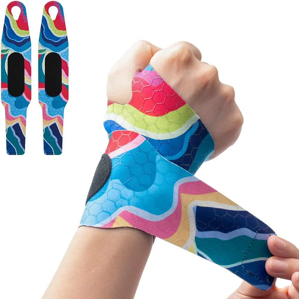 Ultra-Thin Wrist Brace for Men and Women - Gymnastics, Push-ups, Yoga, Aerobics And More, Super Strong Bonding Wrist Support