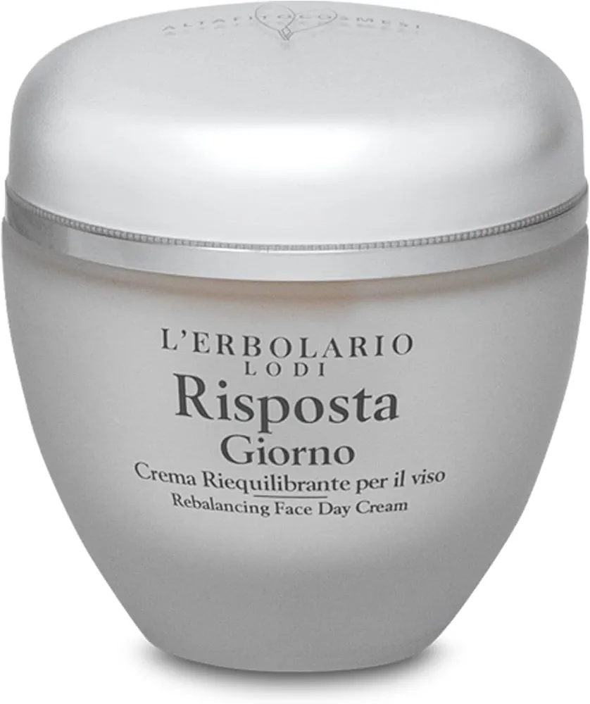 LErbolario Risposta Day Rebalancing Face Cream, 1.6 oz - Face Moisturizer - With Shea Butter - Moisturizing and Nourishing - Cruelty-Free