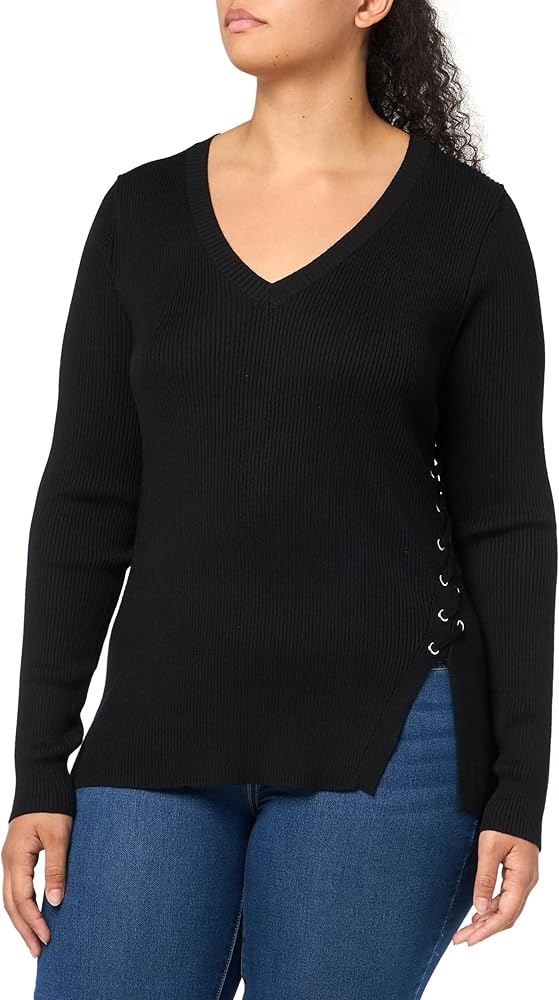 City Chic Women's Apparel Women's CITYCHIC Plus Size Jumper Charlie, Black