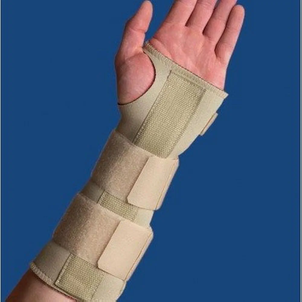 Swede-O 84252 Thermoskin Forearm Wrist Splint, Left, Medium, Beige