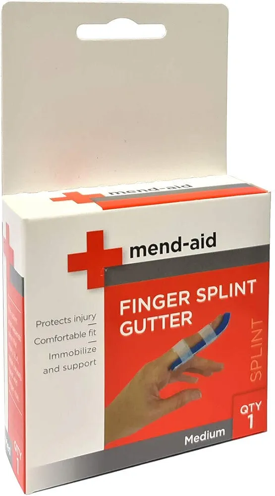 Acu-Life Acu-Life Finger Splint Medium Gutter, Medium Gutter 1 each (Pack of 3)