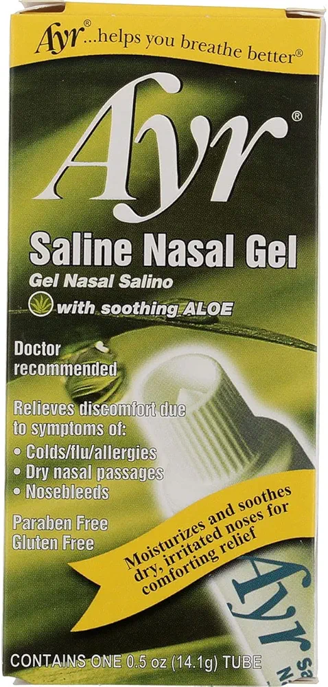 Ascher B.F.and Company INC. AYR Saline Nasal Gel 0.5 oz (Pack of 5)