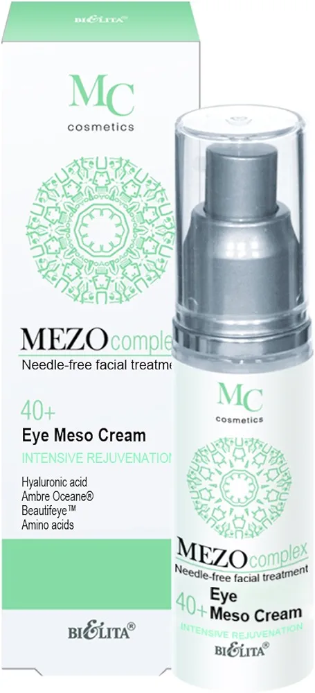 & Vitex MEZOcomplex Line Eye Mezo Cream 40+ Intensive Moisturizing Rejuvenation for age 40+, for All Skin Types, 30 ml