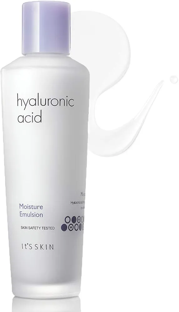 It'S SKIN Hyaluronic Acid Moisture Emulsion, Face Emulsion Moisturizer for Healthy Skin, Nourishing &Hydrating, Dewy Glow Anti-aging Lotion, 5.07 fl.oz.