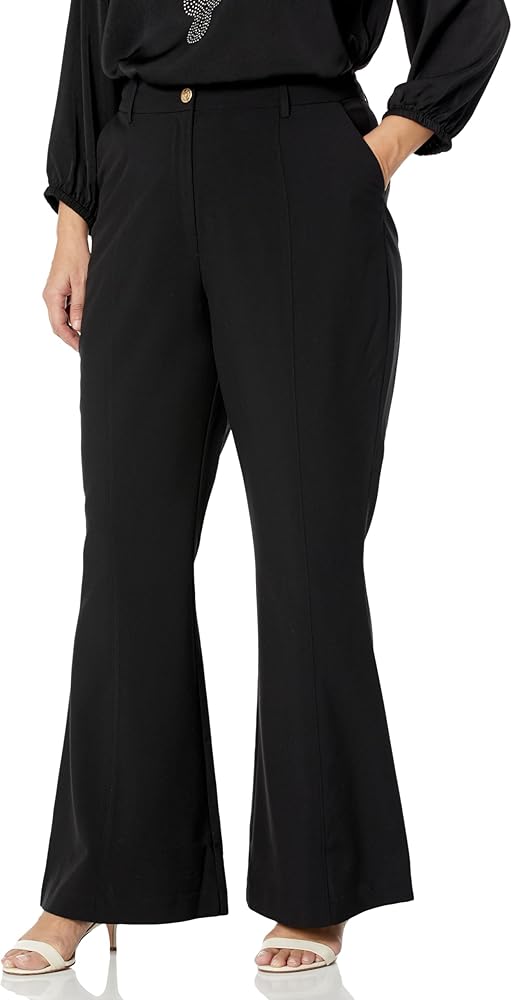 City Chic Women's Apparel Women's CITYCHIC Plus Size Pant Sloane, Black