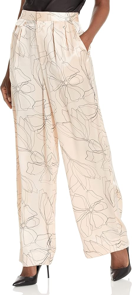 Equipment Women's Clement Trouser in Shifting Sand and True Black