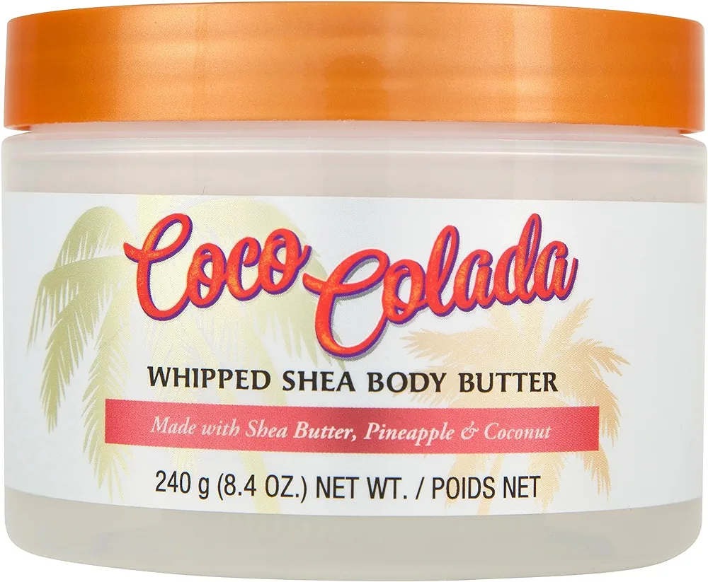 Tree Hut Coco Colada Whipped Shea Body Butter, 8.4oz, with Natural Shea Butter for Nourishing Essential Body Care