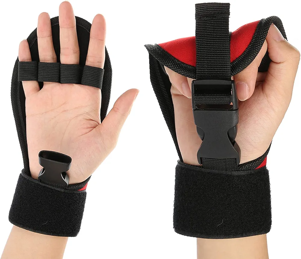 ZJchao Auxiliary Finger Splint Brace Stroke Gloves, Fixed Rehabilitation Training Hand Fist Splint for Stroke Hemiplegia Elderly, Patient And Athlete Finger Suitable(01# Type)