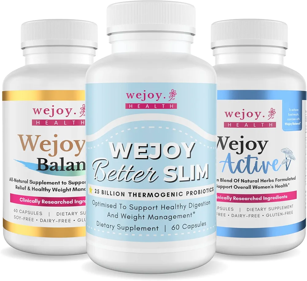 Slim Pack - Menopause Probiotic Supplement for Hot Flashes, Weight Loss, Bloating, Cravings Balance, Active, Better Slim