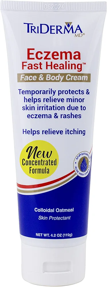 Triderma Eczema Fast Healing Cream, 4.2 Ounce by TriDerma