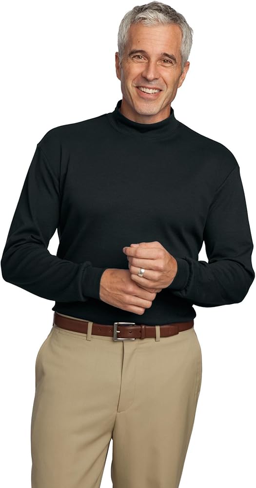 Port Authority Interlock Knit Mock Turtleneck (K321)