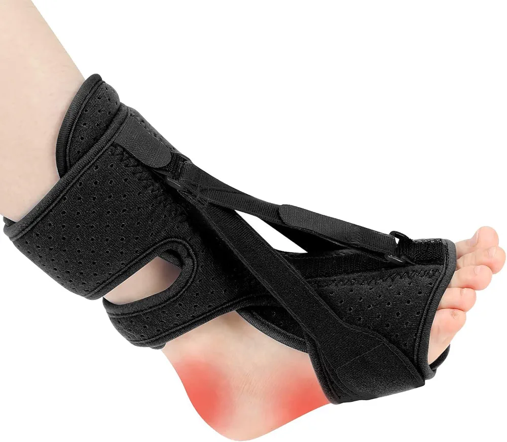 ZIQING Plantar Fasciitis Night Splint, Foot Brace for Plantar Fasciitis Relief - Suitable for Both Left and Right Foot