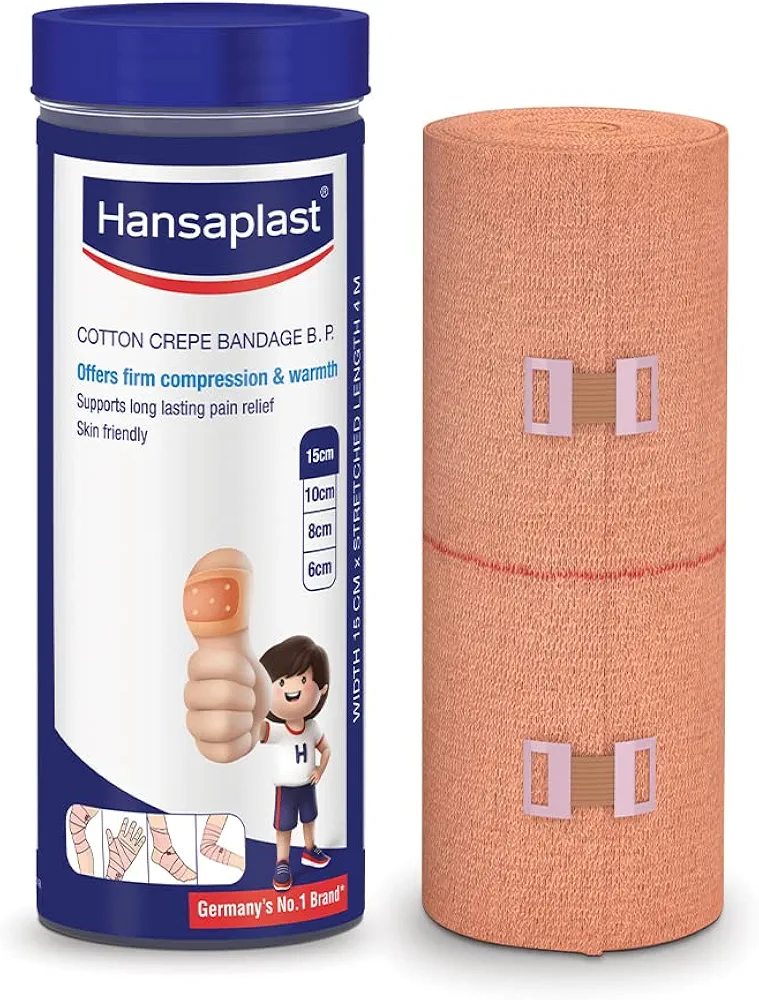 Hansaplast Cotton Crepe Bandage B.P 15cm x 4m