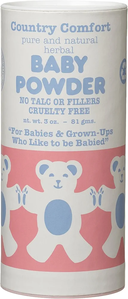 Pure & Natural Herbal Baby Powder, No Talc, 3 Oz