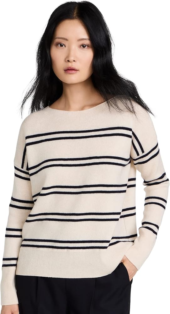 Vince Women's Double Stripe Pullover