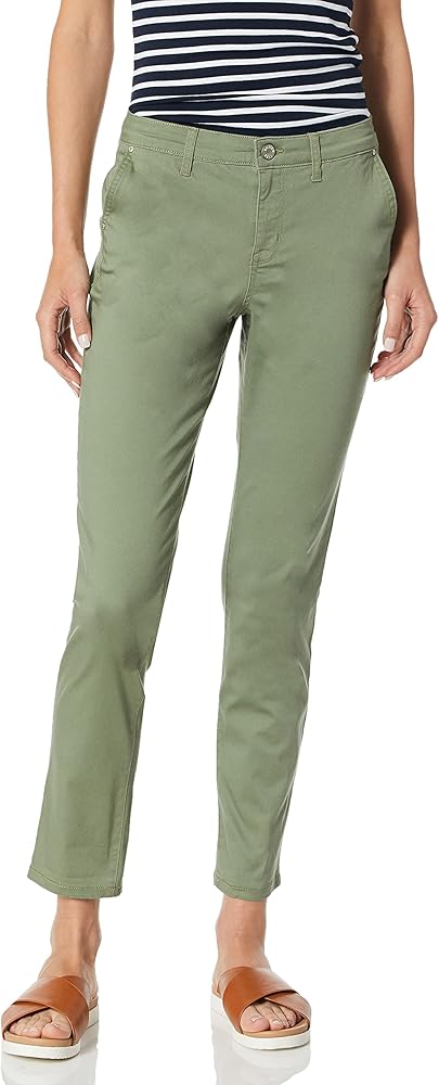 William Rast Women's Chino Rolled Cuff Ankle Pant