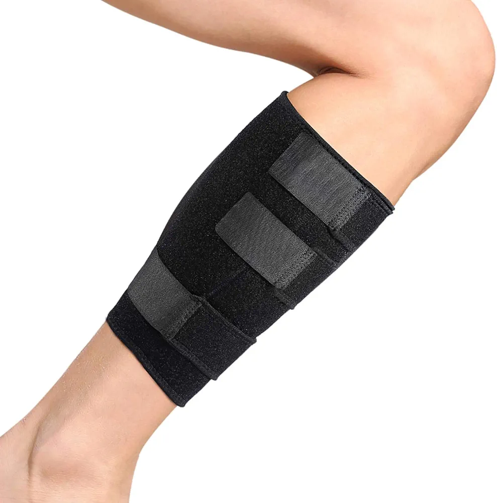 Yosoo Calf Brace for Torn Calf Muscle, Brace for Calf Strain, Splint Brace, Calf Support Leg Brace for Splints Calf Wrap Neoprene Lower Leg Calf Compression Sleeve Men Women