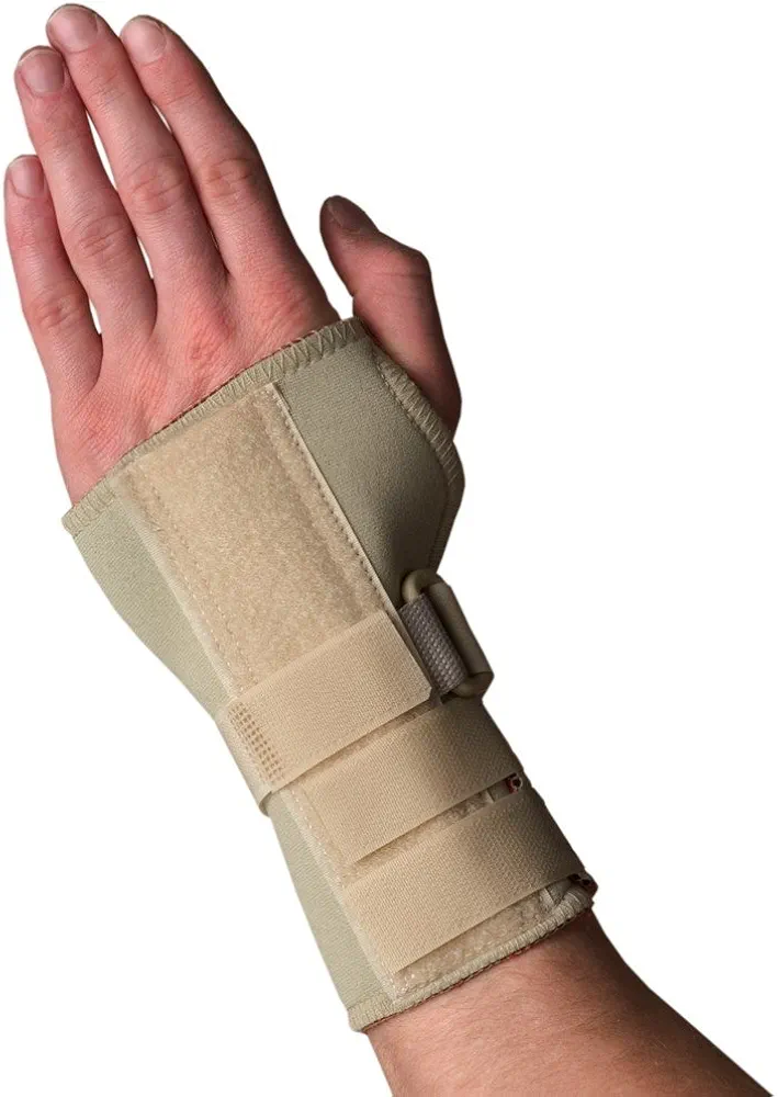 Thermoskin Wrist Brace, Left, Small, Wrist-Hand Brace with Dorsal Stay