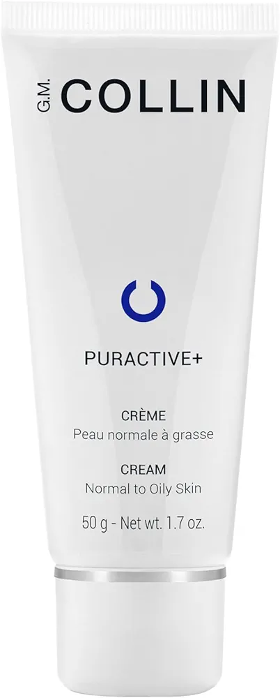 G.M. Collin Puractive+ Cream | Moisturizing Face Cream for Oily to Acne-Prone Skin | Mattifying Oil Control to Purify and Minimize Pores | Lightweight Facial Hydration