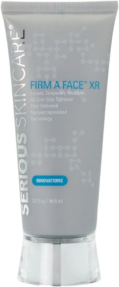 Serious Skincare Firm A Face XR - All Over Skin Tightener - Instantly Reduces Appearance of Fine Lines, Wrinkles and Enlarged Pores - Temporary and Invisible - 3.2 Fl Oz (1pack)