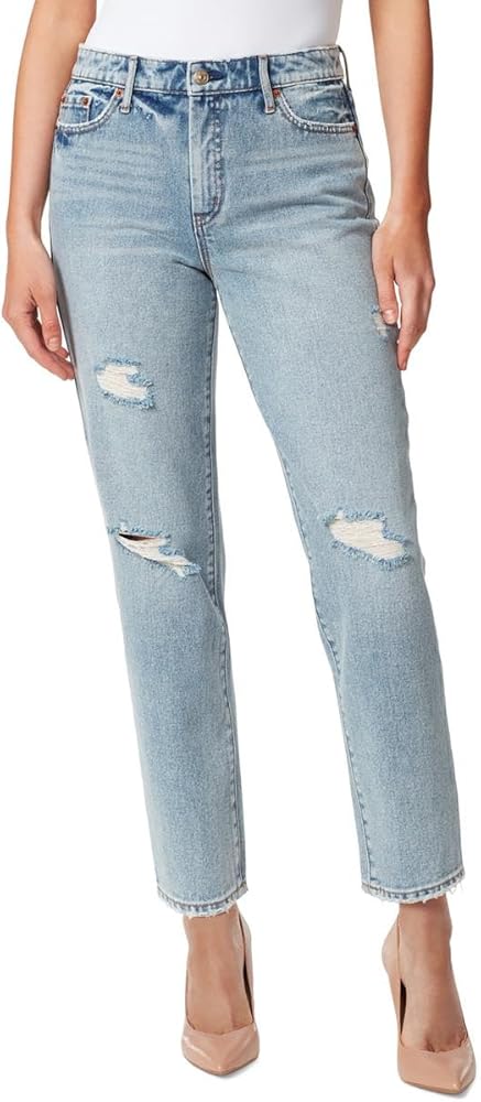 Jessica Simpson Womens Spotlight Denim Straight Leg Jeans