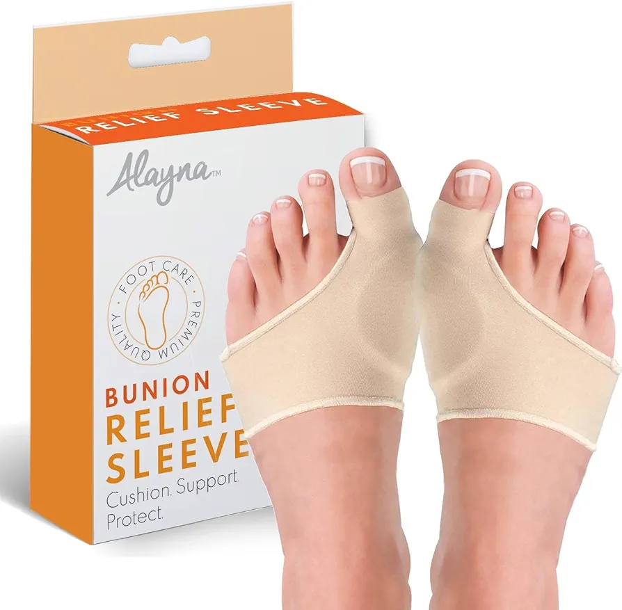 Bunion Corrector for Women and Men Big Toe Bunion Pain Relief Hallux Valgus Corrector Bunion Socks Splint Pads Protector Cushion Guards Bunion Support Brace Orthopedic Bunion Corrector Sleeve Spacer