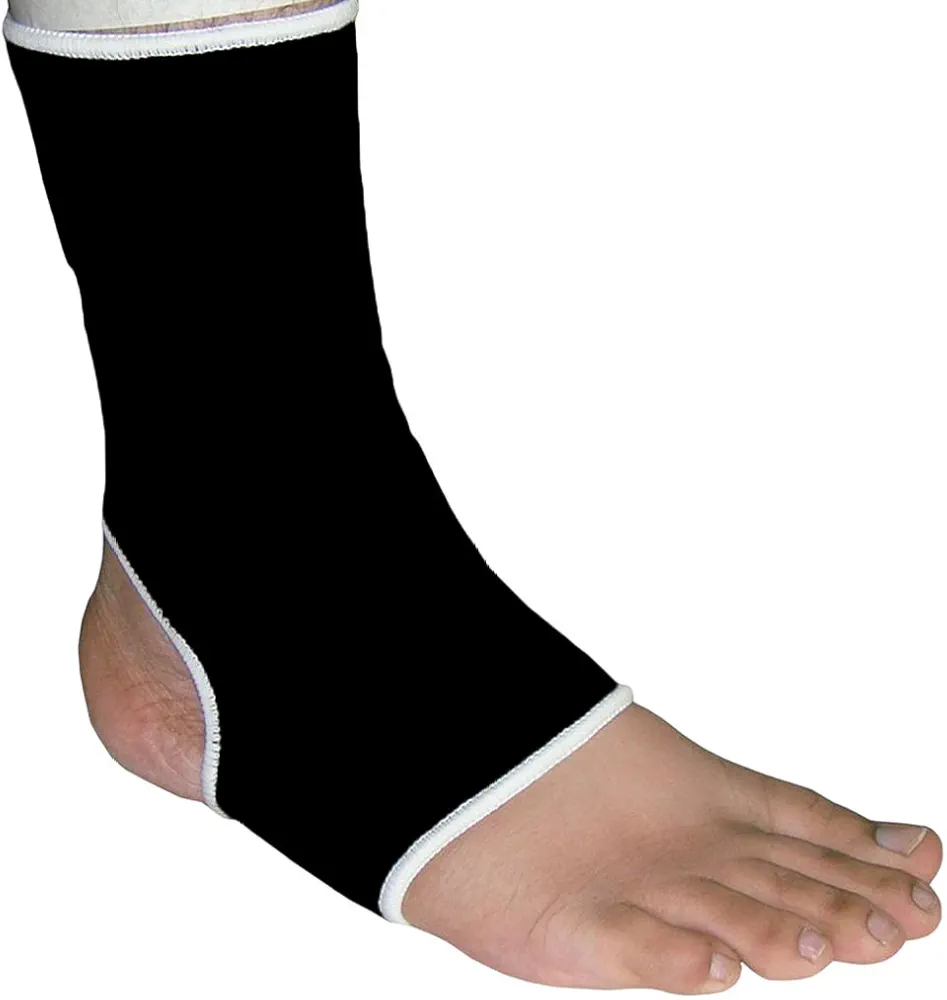 1 Piece Therapeutic Compression Men's Ankle Sleeve, Black, Medium, 0.09 Pound