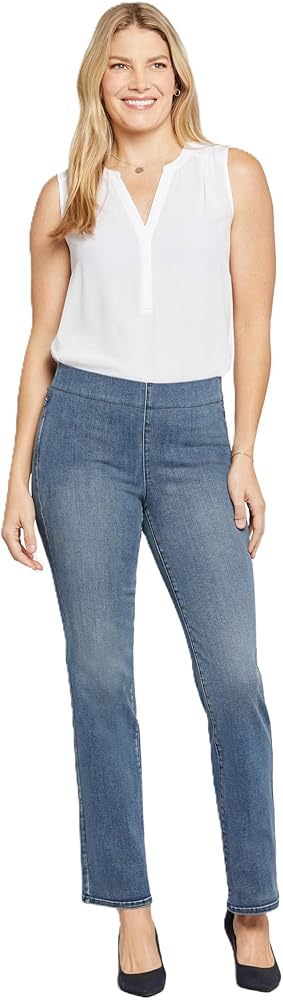 NYDJ Women's Pull on Straight Jean