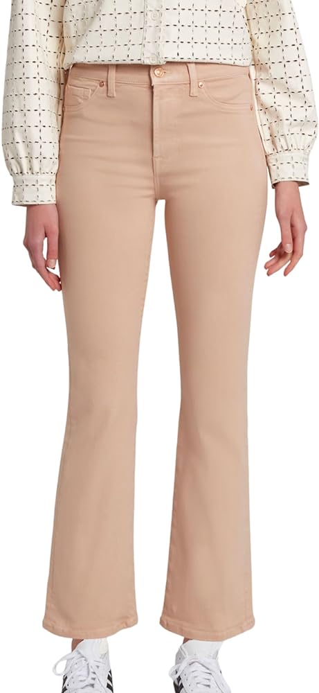 7 For All Mankind Women's High-Waisted Slim Kick Flare Pants