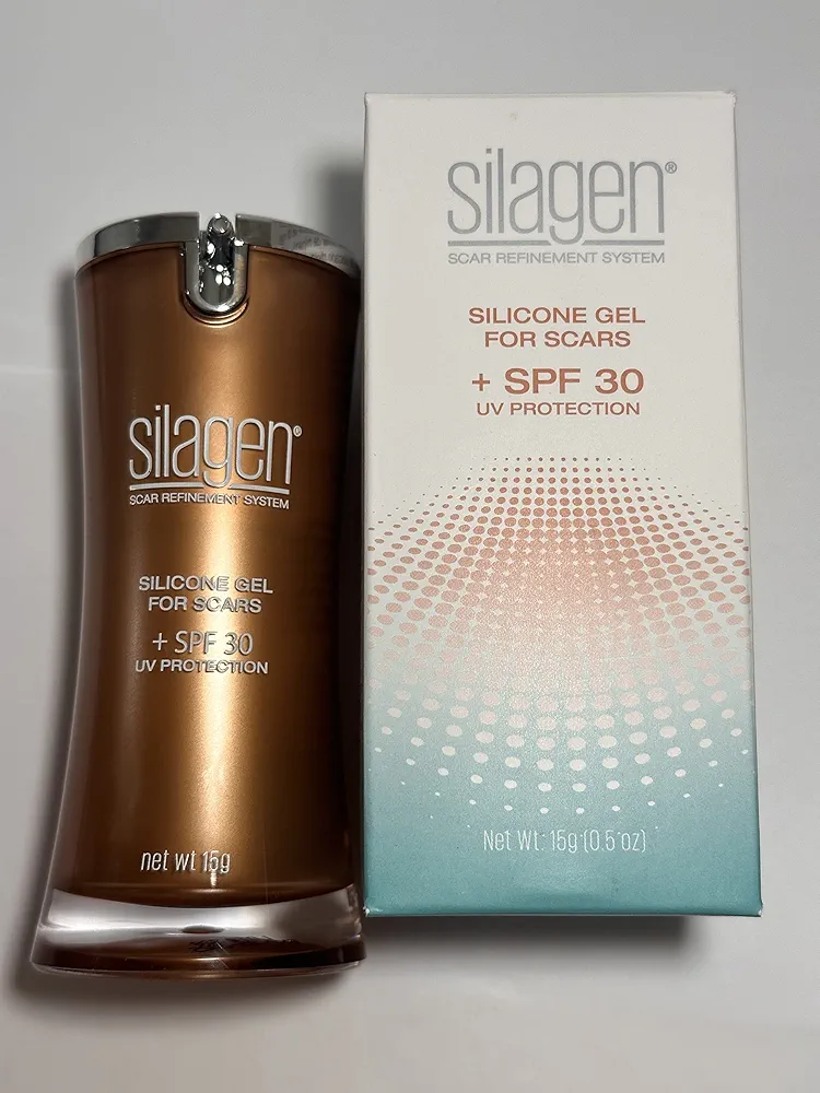 Pure Silicone Gel + SPF 30, 0.5oz/15g, Clear